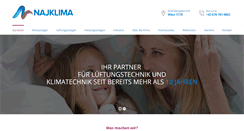 Desktop Screenshot of najklima.at