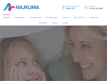 Tablet Screenshot of najklima.at